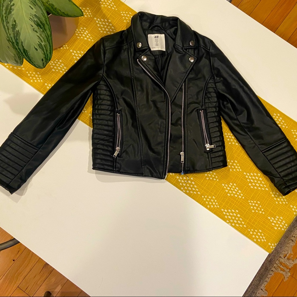 Girls H&M Moto jacket